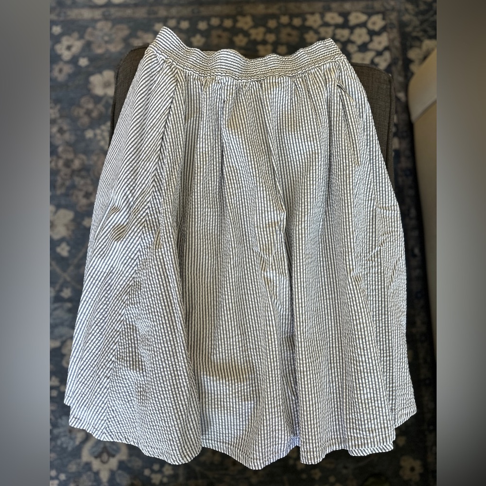 Cynthia Rowley Seersucker Skirt